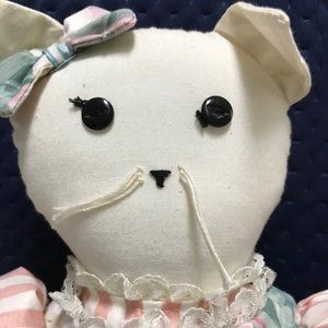 Vintage Rag Doll - Kitty Cat